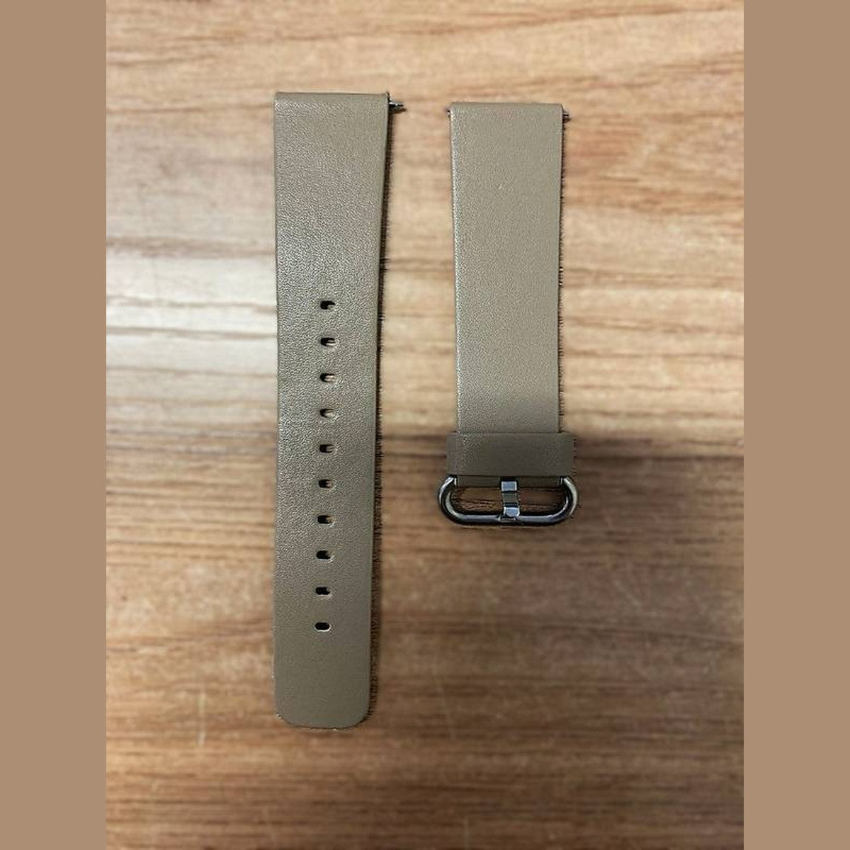 Pulseira de Couro Liso Premium Pino 22 mm