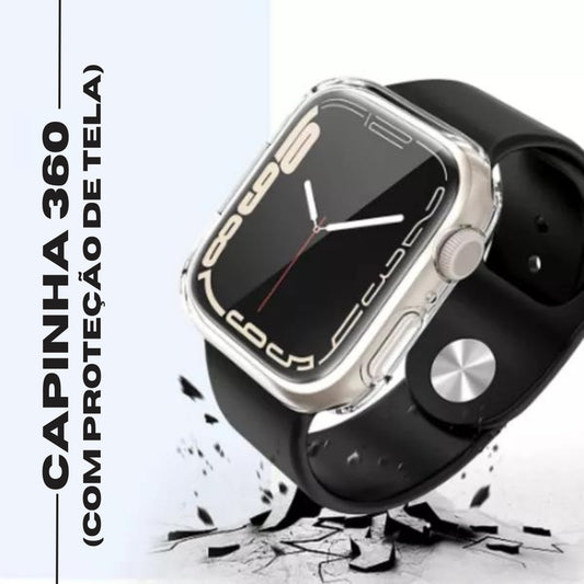 Capinha Silicone (com cobertura de tela) 41/45/49 mm