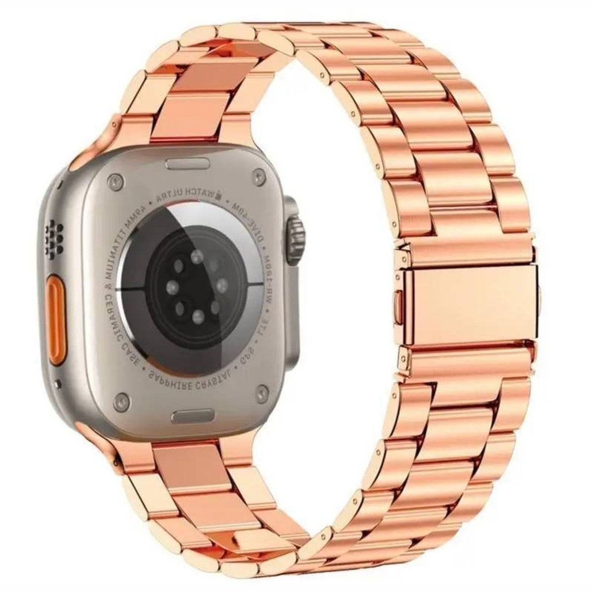 Pulseira de Aço 3 Elos Premium 42/44/45/47/49 mm