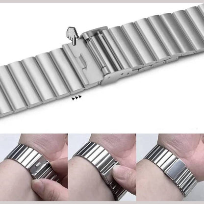 Pulseira de Aço 1 Elo Luxo 42/44/45/47/49 mm