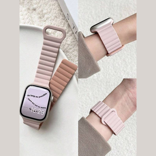 Pulseira Elo Magnético com Fecho Laço Premium 38/40/41 mm