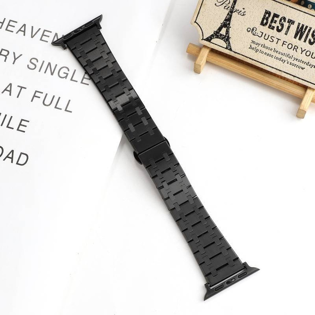 Pulseira de Aço 2 Elos Luxo 42/44/45/47/49 mm