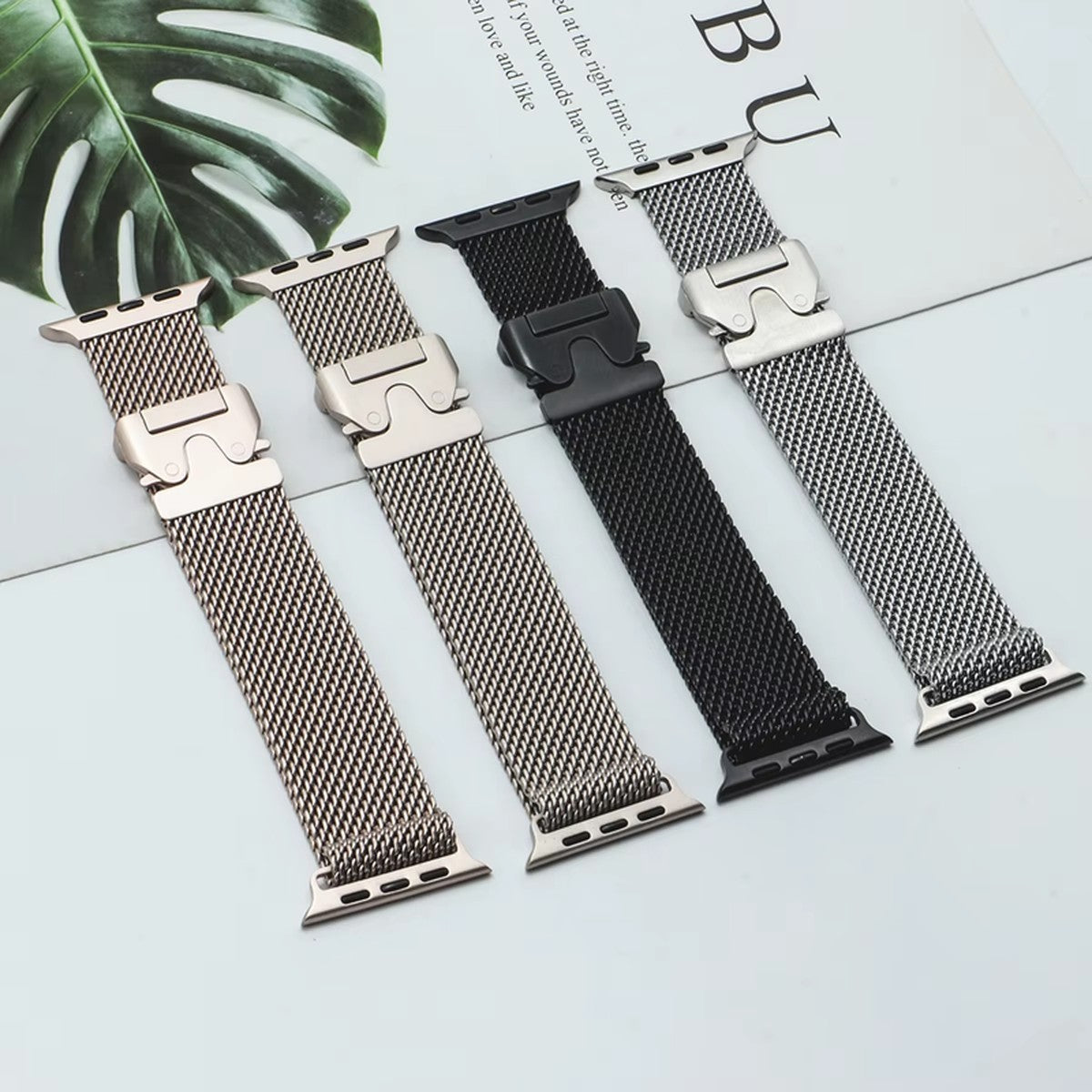 Pulseira Milanesa Loop Luxo 42/44/45/47/49 mm