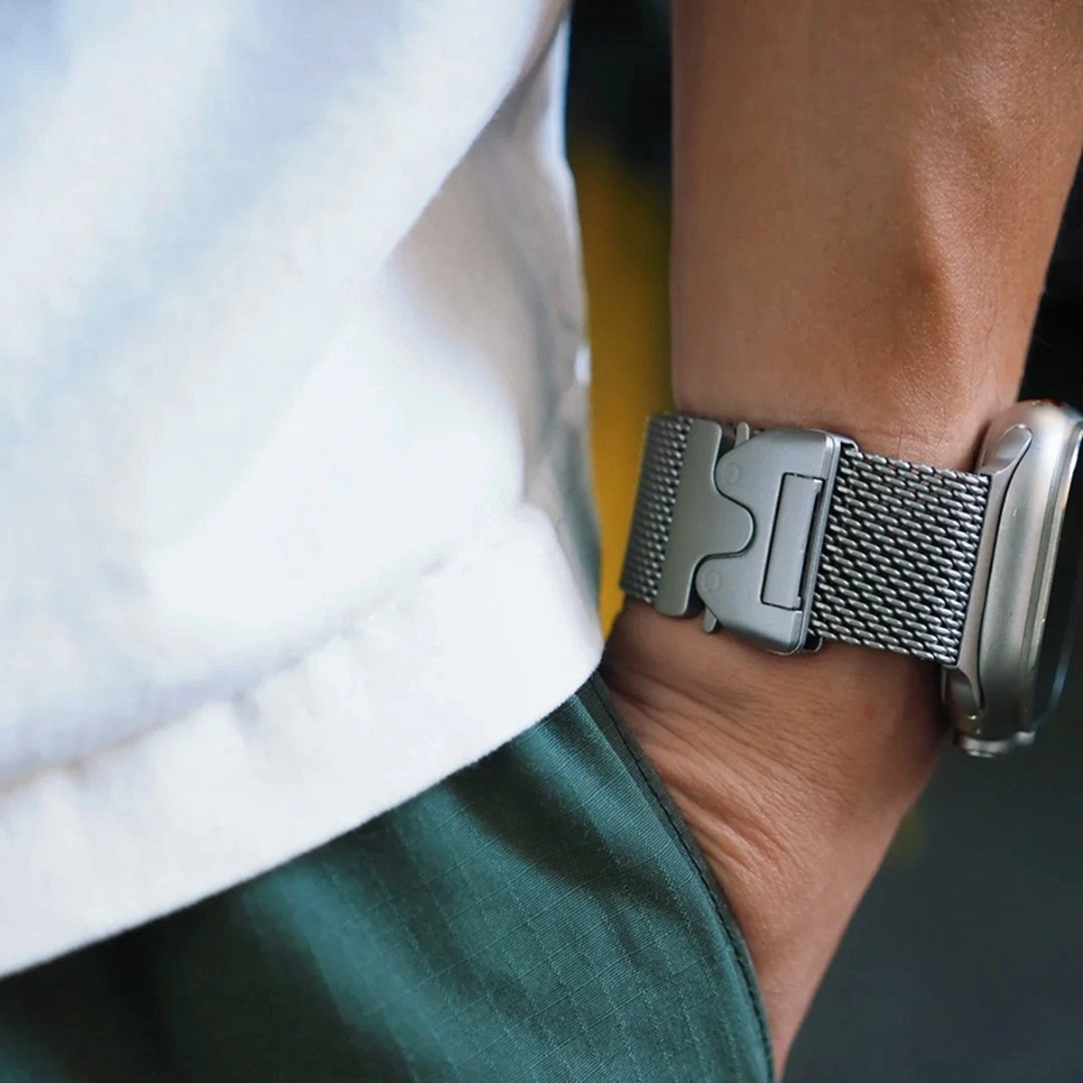 Pulseira Milanesa Loop Luxo 42/44/45/47/49 mm
