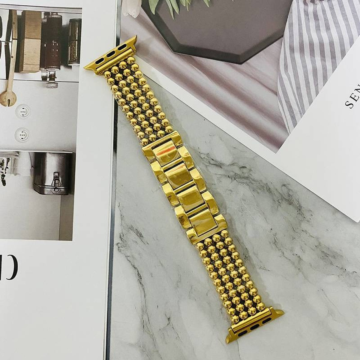 Pulseira de Aço Luxo 38/40/41 mm