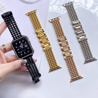 Pulseira de Aço Luxo 42/44/45/47/49 mm
