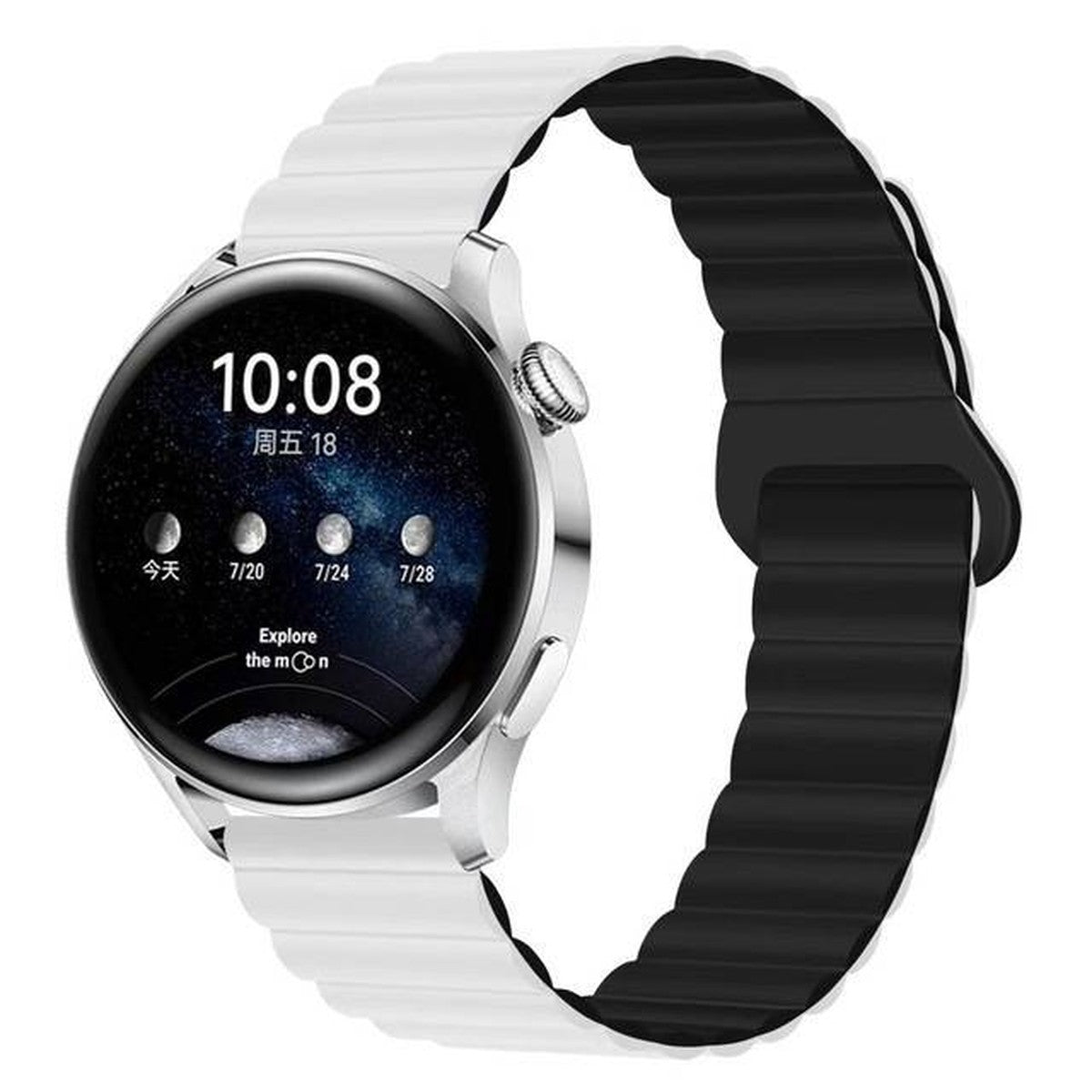 Pulseira Elo Magnético com Fecho Laço Premium Pino 22 mm