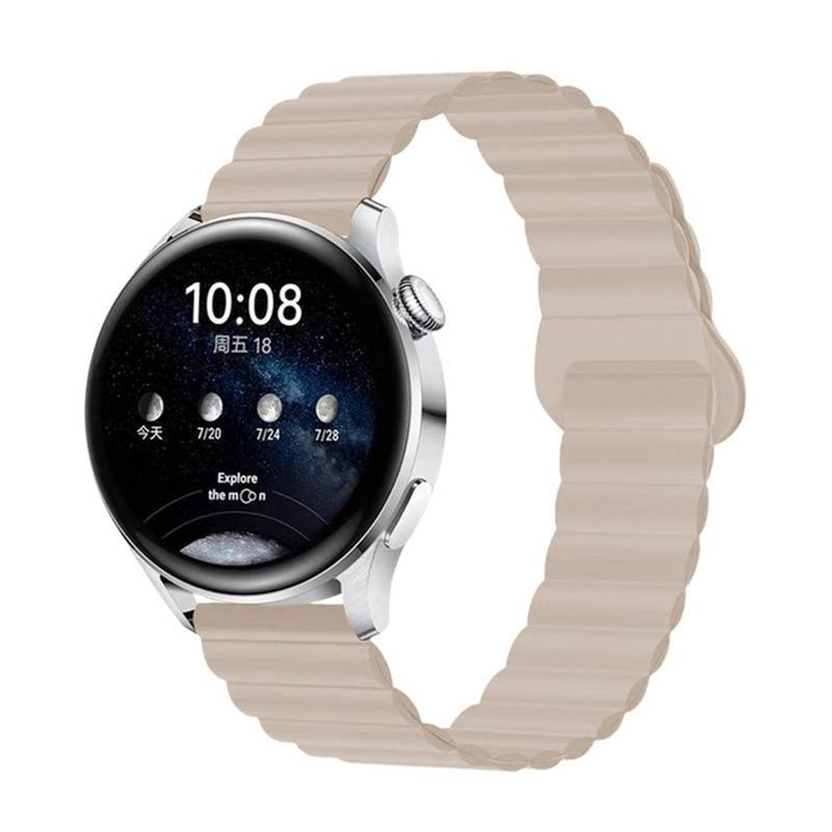 Pulseira Elo Magnético com Fecho Laço Premium Pino 22 mm