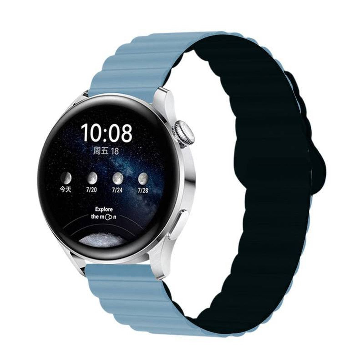 Pulseira Elo Magnético com Fecho Laço Premium Pino 22 mm