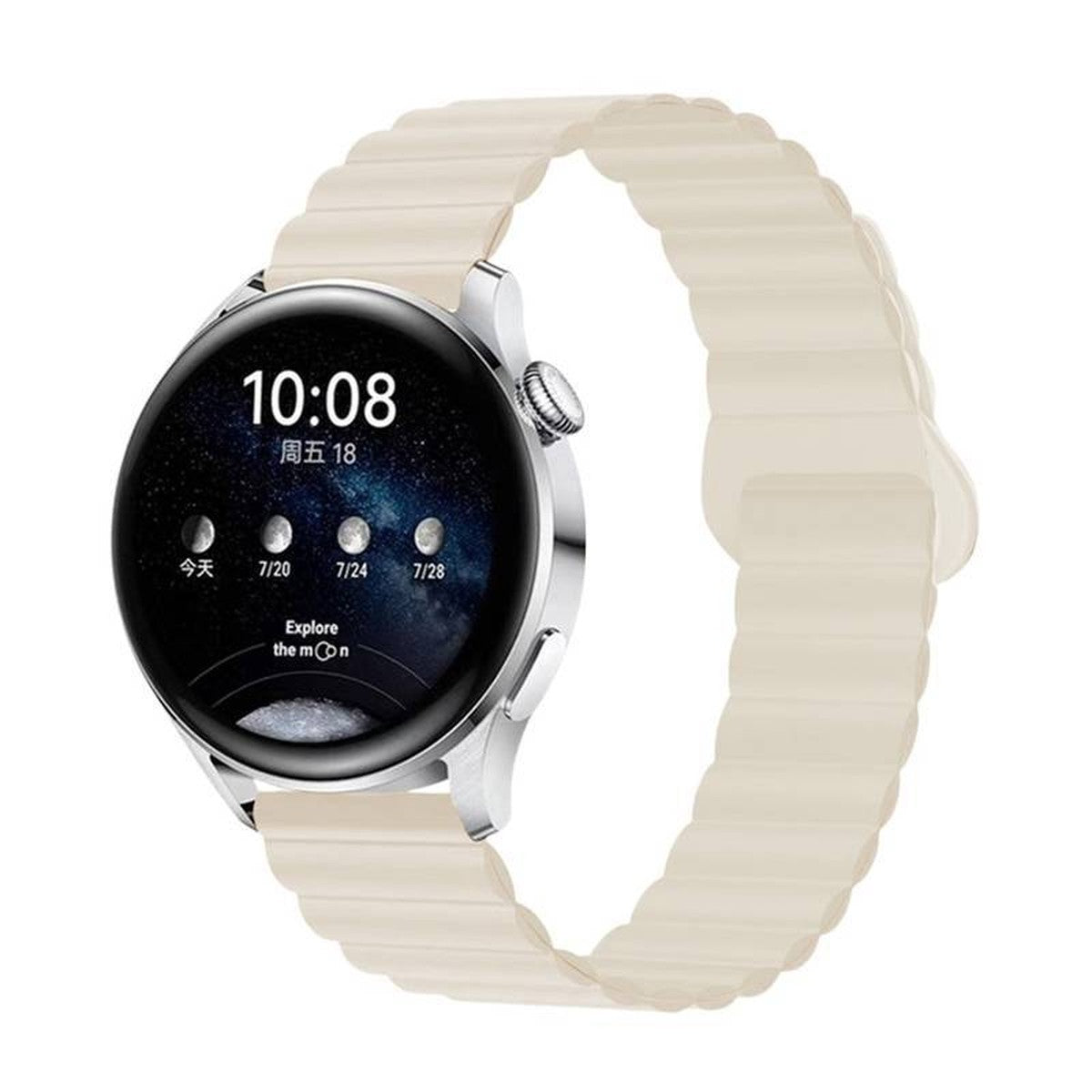 Pulseira Elo Magnético com Fecho Laço Premium Pino 22 mm