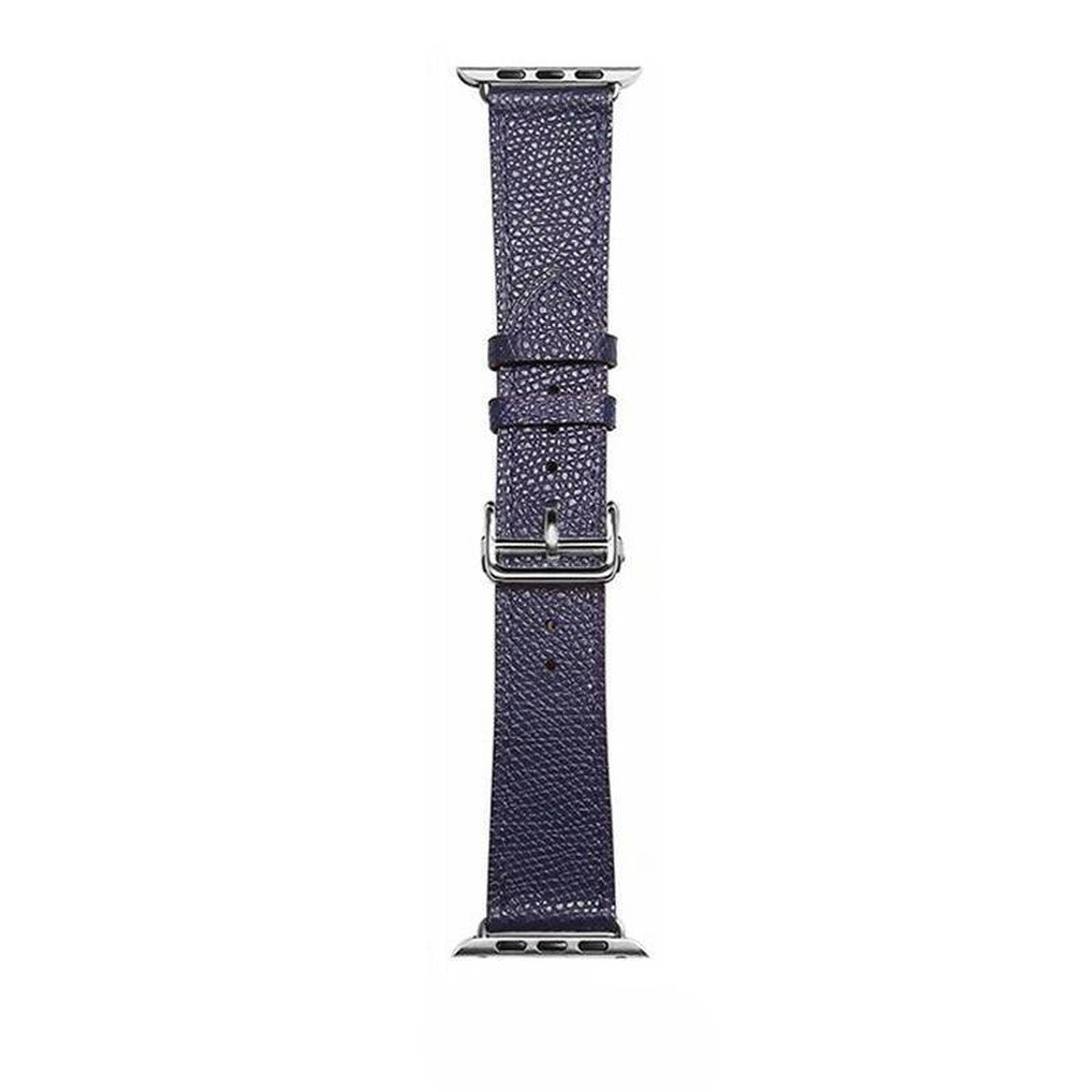 Pulseira de Couro Premium 42/44/45/47/49 mm