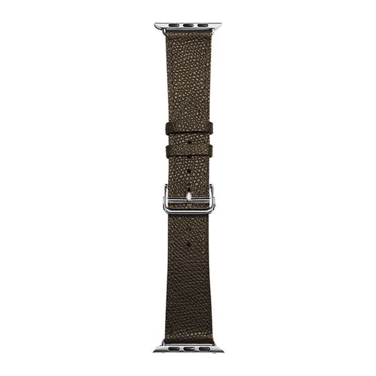 Pulseira de Couro Premium 42/44/45/47/49 mm