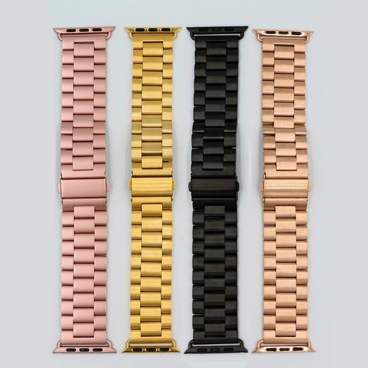 Pulseira de Aço 3 Elos Profissional 42/44/45/47/49 mm