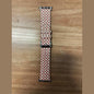 Pulseira de Couro Xadrez Luxo 38/40/41 mm