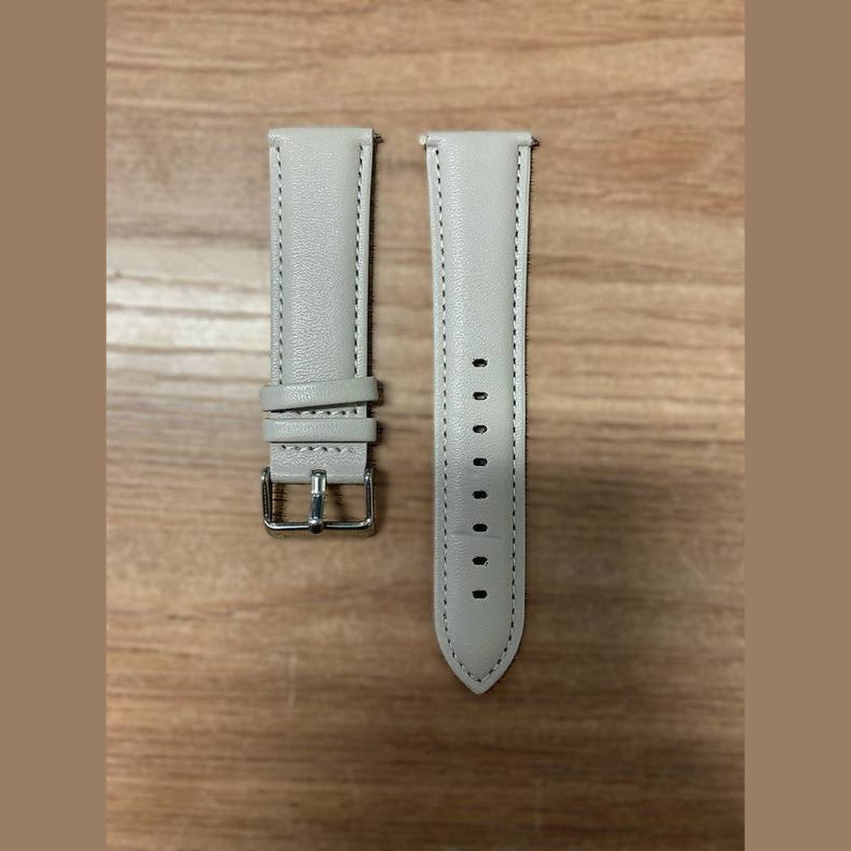 Pulseira de Couro Microfibra Premium Pino 22 mm