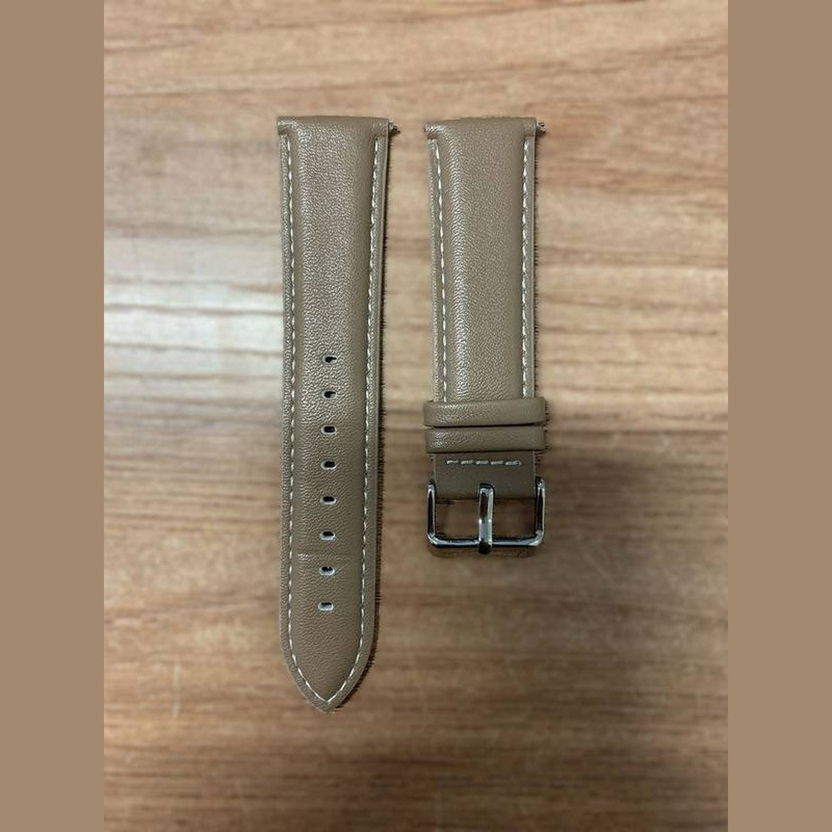 Pulseira de Couro Microfibra Premium Pino 22 mm