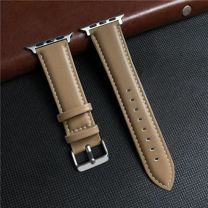 Pulseira de Couro Microfibra Premium 38/40/41 mm