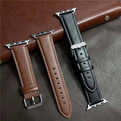 Pulseira de Couro Microfibra Premium 38/40/41 mm