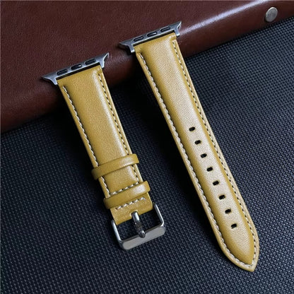 Pulseira de Couro Microfibra Premium 38/40/41 mm