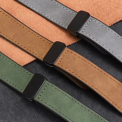 Pulseira de Couro Magnética Dobrável Luxo Pino 22 mm