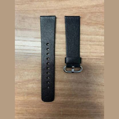 Pulseira de Couro Liso Premium Pino 22 mm