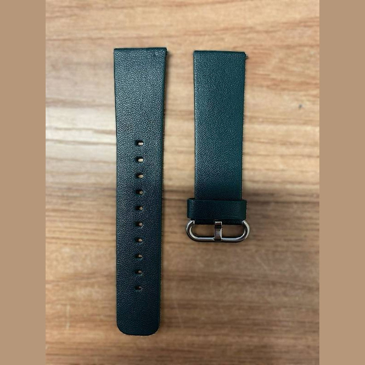 Pulseira de Couro Liso Premium Pino 22 mm