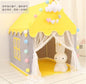 Large  Kids Tents Tipi Baby Play House Child Toy Tent 1.35M Wigwam Folding Girls Pink Princess Castle Child Room Decor