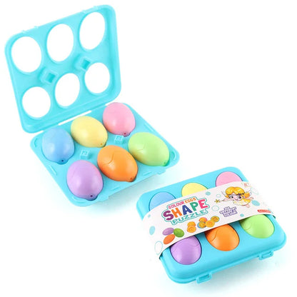 Eggs Screws 3D Puzzle Montessori Learning Education Math Toys Kids Shape Match Smart Game For Children Educational Easter Gifts - HatCat