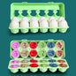 Eggs Screws 3D Puzzle Montessori Learning Education Math Toys Kids Shape Match Smart Game For Children Educational Easter Gifts - HatCat
