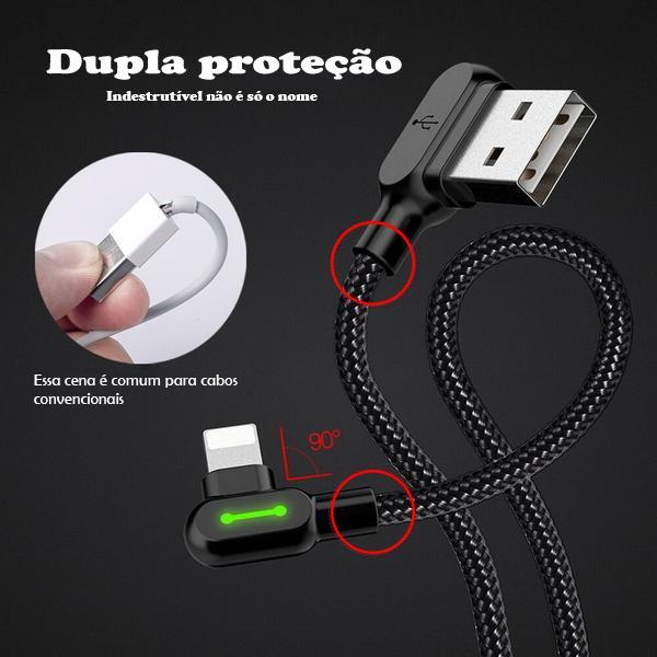 Carregador para iPhone - USB C - Micro-USB | Cabo Titã™ - HatCat