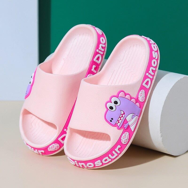 Chinelo Infantil Anti-Derrapante Dino Crocks - HatCat