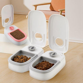 Dispenser de Comida Automático Inteligente | Para Cães e Gatos - HatCat