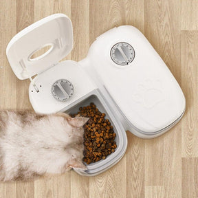 Dispenser de Comida Automático Inteligente | Para Cães e Gatos - HatCat