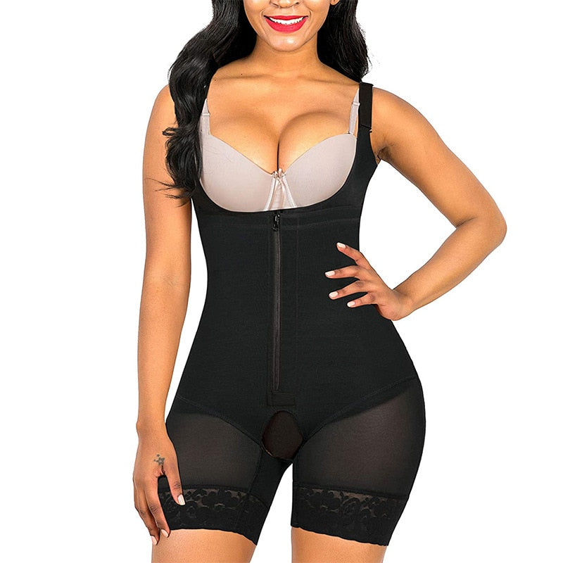 Bodysuit modelador com zíper - HatCat