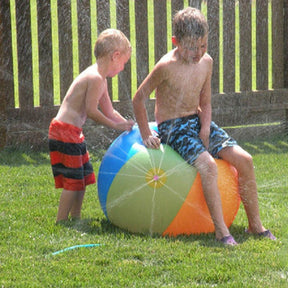 Bola Com Esguicho Para Piscina Pátio Ultra Diversão - HatCat