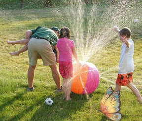 Bola Com Esguicho Para Piscina Pátio Ultra Diversão - HatCat